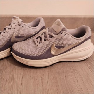 Zapatillas Nike Talla 37.5 Azul y Blanco gris