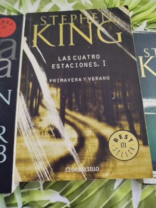 Pack 4 libros Stephen King tapa blanda