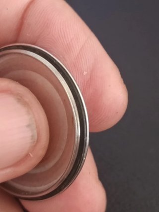 Tapa de reloj Tissot vintage