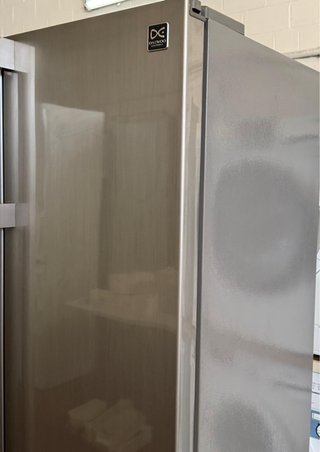 FRIGORÍFICO AMERICANO MARCA DAEWO EN INOX
