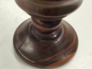 Jarrón Copa Palo Santo Madera