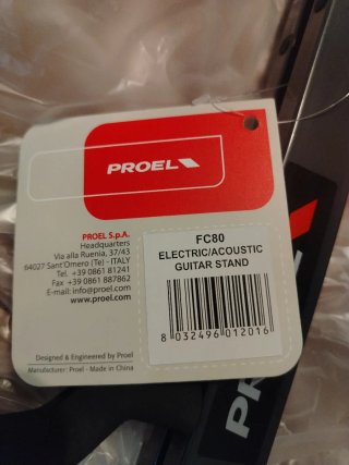 Proel FC80 - Supporto Universale per Chitarra