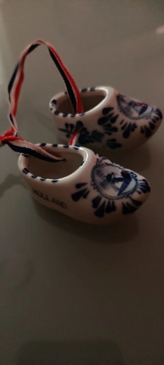Zuecos Cerámica Holandeses Decorados