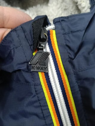 K-Way Giubbotto Invernale 18 Mesi Blu Scuro