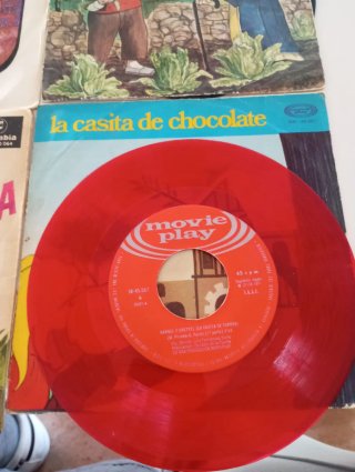 Lote 6 Vinilos Infantiles 7 Pulgadas