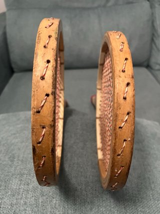 Raquetas de tenis de madera vintage