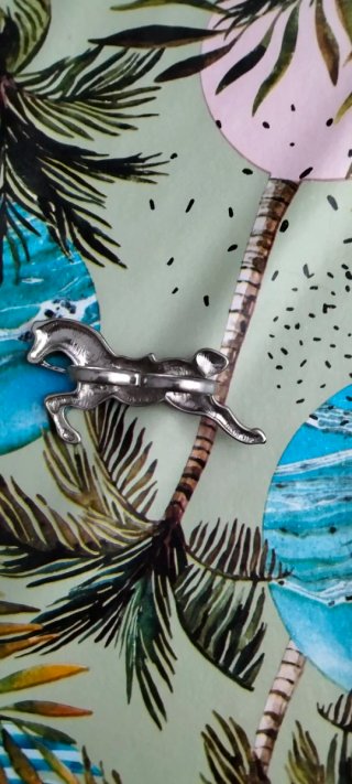 Anillo de Caballo  Color Plata