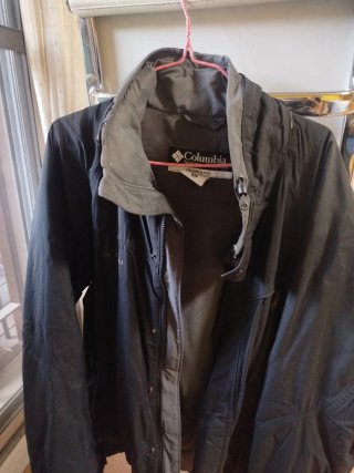 Chaqueta Columbia Hombre Talla M Negra