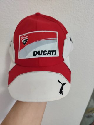 Gorra Ducati Corse Roja y Blanca