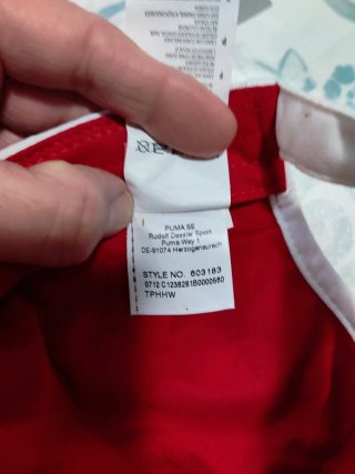 Gorra Ducati Corse Roja y Blanca