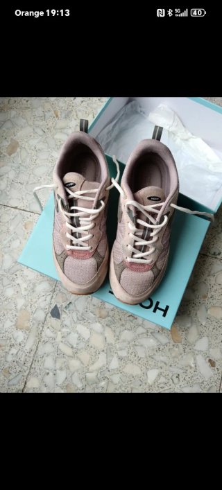 Zapatillas HOFF Beige y Rosa Talla 40