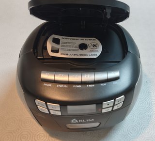 Radio CD KLIM con cassette, Bluetooth y USB