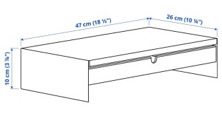 Soporte Monitor Ikea Elloven