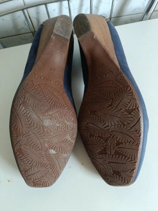 Zapatos Aura Blanc Piel Talla 41