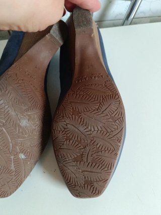 Zapatos Aura Blanc Piel Talla 41