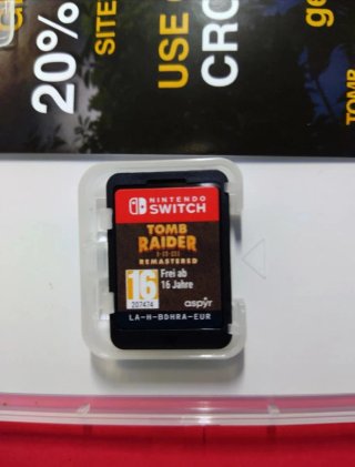 Tomb Raider Remastered Nintendo Switch #A2786