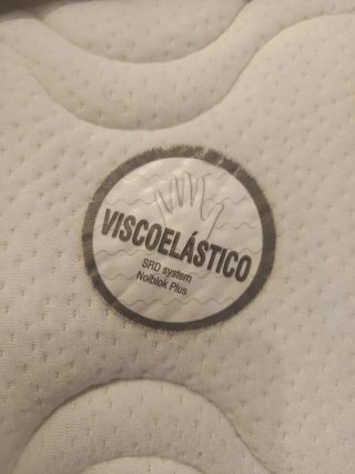 Colchón Viscolatex 90x190 cm