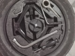 Ruota scorta Alfa Romeo 147 kit crick ruotino