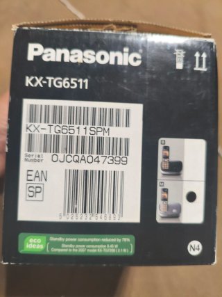 Teléfono Inalámbrico Panasonic KX-TG6511