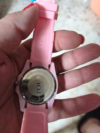 Reloj Tous Rosa y Plateado