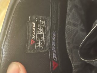 Botas Dainese Talla 41 Negras