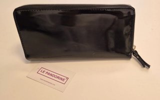Portafoglio Le Pandorine Donna Nero Lucido