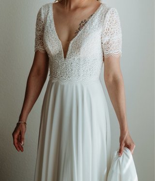 Vestido Novia Encaje 2025