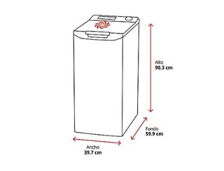 Lavadora carga superior AEG LTA6G7331E 7 kg