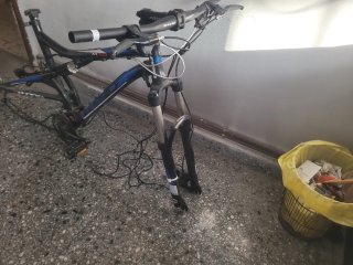 Cuadro Bici Montaña Doble Suspensión