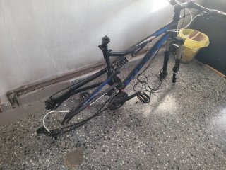 Cuadro Bici Montaña Doble Suspensión