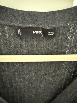 Chaqueta Mango Gris Talla S
