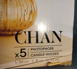 Porta candele Atmosphera 5 photophore