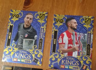 Lote  Adrenalyn XL Atlético de Madrid total kings