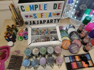 Pintacaras Purpurina Pintacaritas