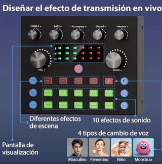 Kit 2 Micrófonos Condensador Negro