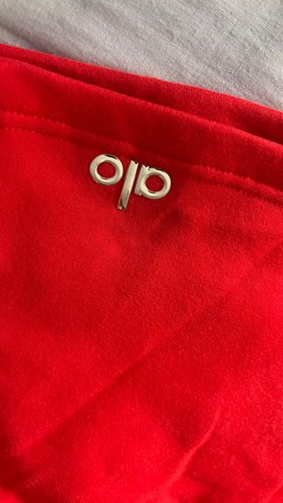 Alo Yoga Conjunto Deportivo Rojo