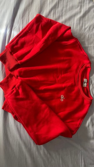 Alo Yoga Conjunto Deportivo Rojo