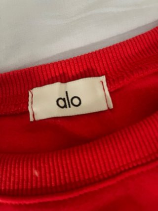 Alo Yoga Conjunto Deportivo Rojo