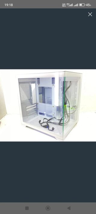 Caja PC Gaming Cristal Templado Blanca