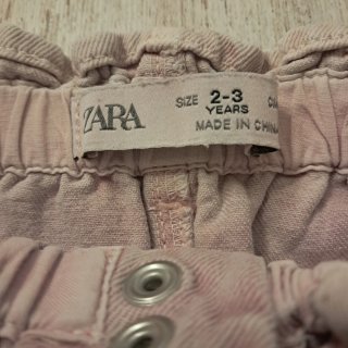 Falda Zara rosa denim