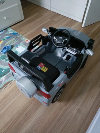 Coche teledirigido gris