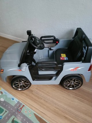 Coche teledirigido gris