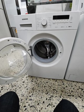 Lavadora Siemens Blanca