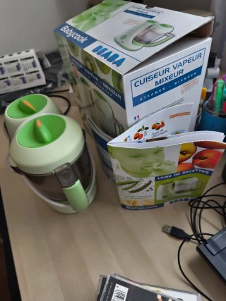 Babycook Beaba Vaporera y Batidora