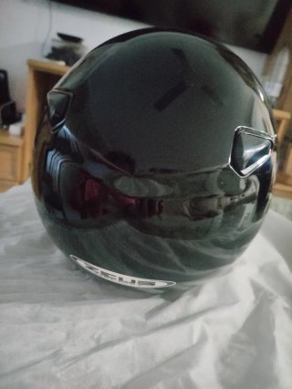 Casco de moto Zeus XS negro