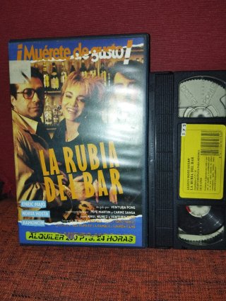 Lote 8 VHS edición videoclub