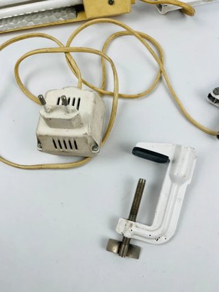 Lampada Industriale Vintage con Morsetto