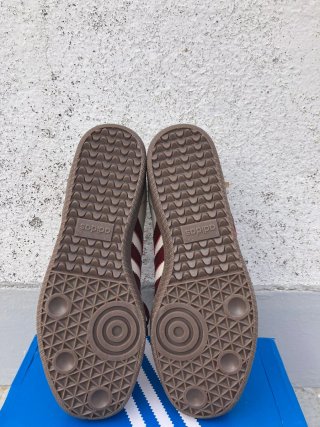 Adidas Samba OG Beige/Rojo