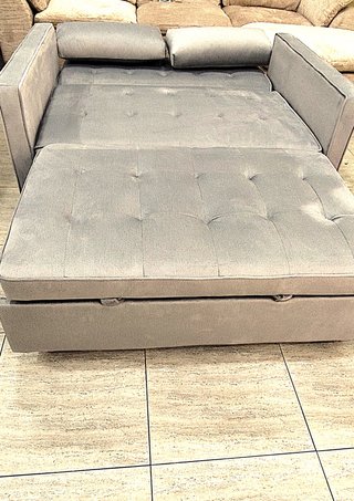 Sofá Cama Matrimonial Gris 132cm
