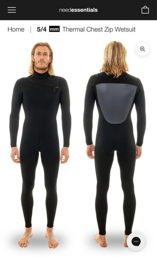 Traje Neopreno Surf Needessentials 5/4 MT